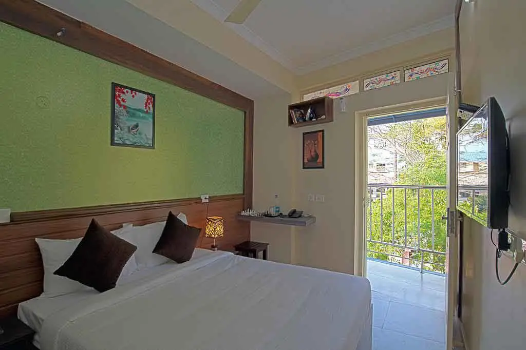 Hotel room with balcony near Kochi Airport